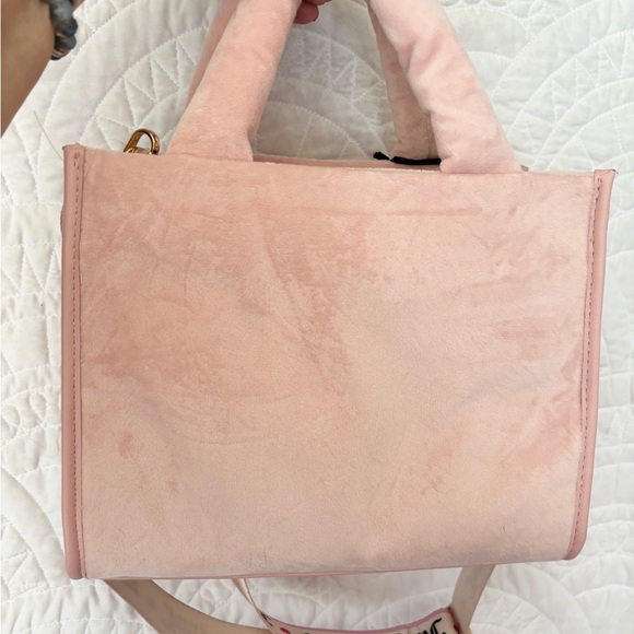 Juicy Couture Pink Crossbody Bag with Rhinestone Logo NWT - Picture 5 of 10